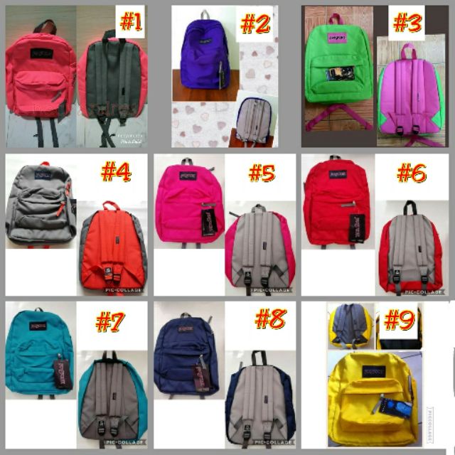 insCOD JANSPORT BACKPACK PLAIN Shopee Philippines