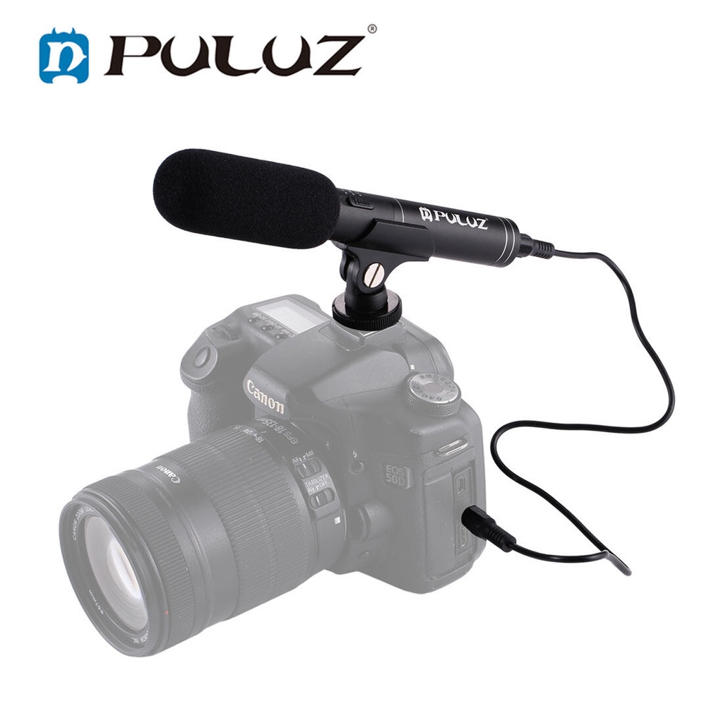 ＞PULUZ Professional Interview Condenser Video Microphone with 3.5mm