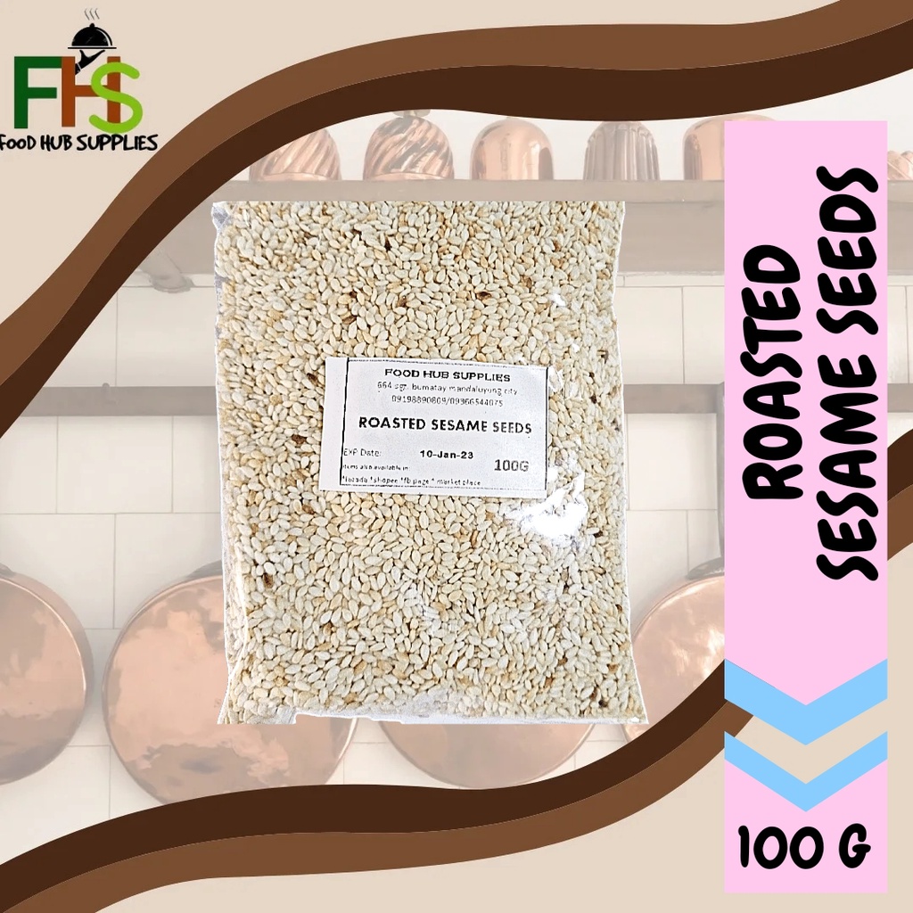 roasted sesame seeds 100g Shopee Philippines