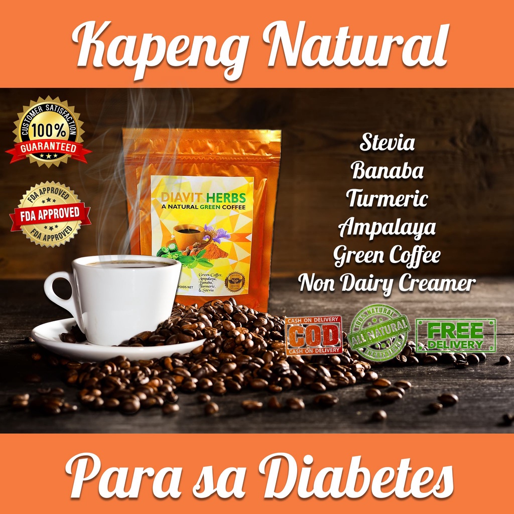 Diavitherbs Green Coffee Good for Blood Sugar Diavit Diabetes