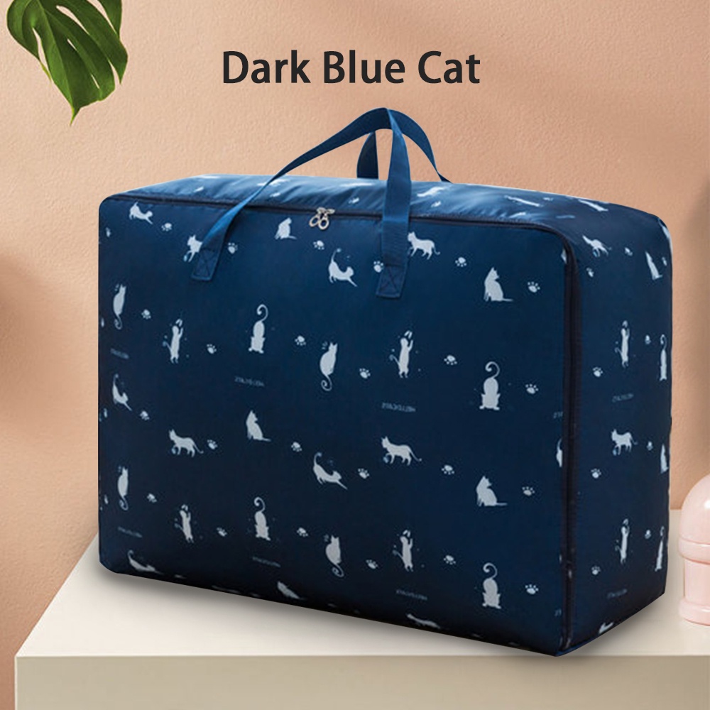 2 Pcs 100L Large Storage Bags Waterproof Heavy Duty 600D Oxford Moving Bags, Organizer Bags Ideal For Bedding, Duvets, Pillows, Laundry,Clothes Or On - View #8