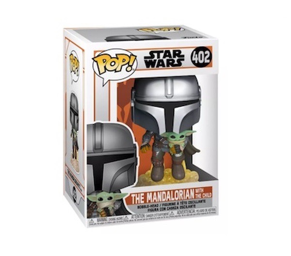 Funko Pop Star Wars The Mandalorian The Mandalorian with The Child 402 ...