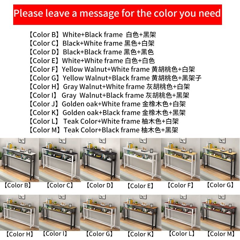 2-layer Study Table Desk With Bookshelf Computer Laptop Long Table Home ...