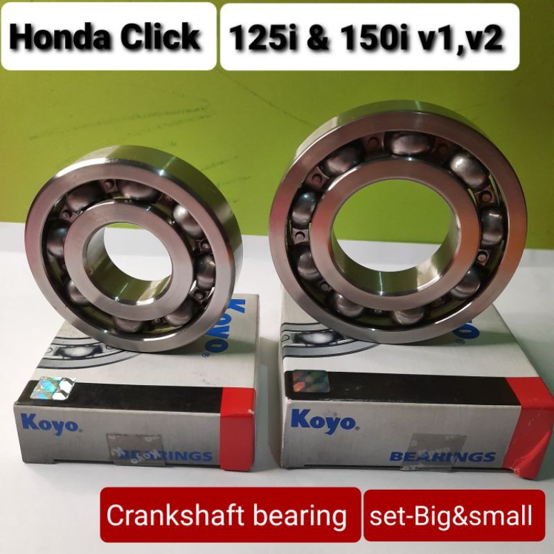 Crankshaft bearing CLICK 125i & 150i , ADV150 set (big&small) Shopee