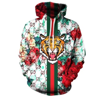 New Fashion Brand Gucci Hoodies Men Women 3D Printed Pullover Casual Jacket  Streetwear Coat Tops XS/ | Shopee Philippines