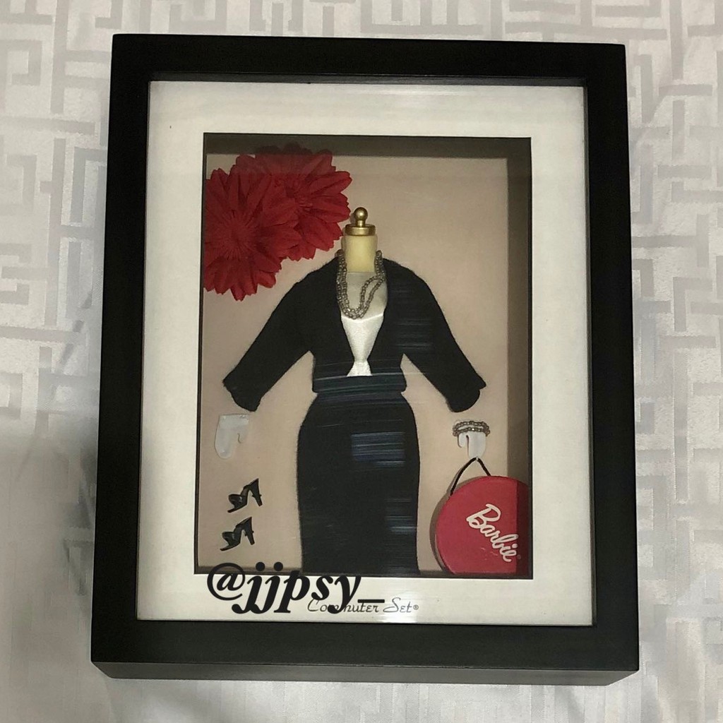 BARBIE Fashion Frames Commuter Set (Wall Decor) Shopee Philippines