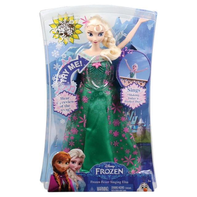  Mattel Disney Frozen Fever Elsa Doll : Toys & Games