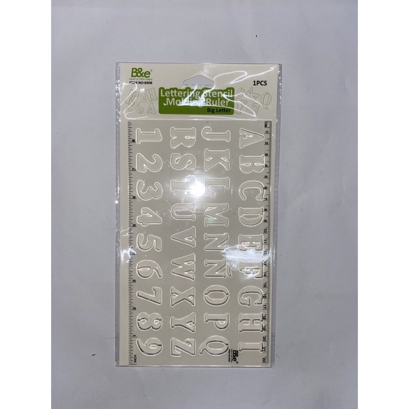 lettering stencil molding ruler(Big letter) | Shopee Philippines