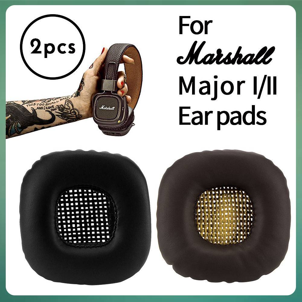 A Pair Leather Sponge Cushion Replacement Ear Pads Earmuff Protector ...