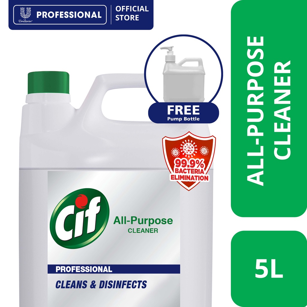 Cif Disinfectant All Purpose Cleaner 5L Shopee Philippines