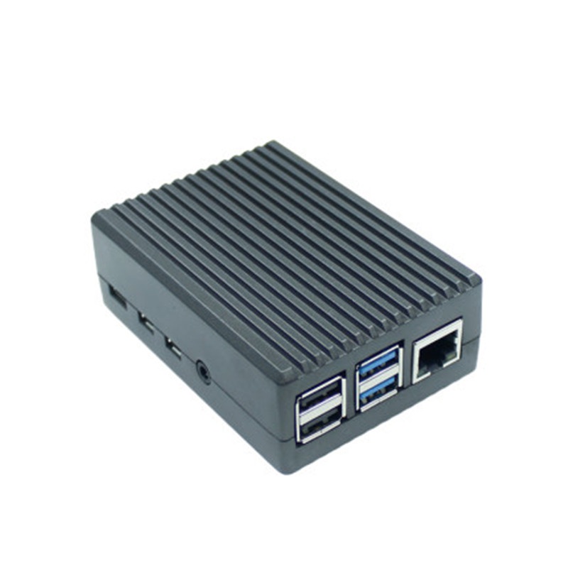 Raspberry Pi 4 Model B Black Dark Gray Aluminum Alloy Case Passive ...