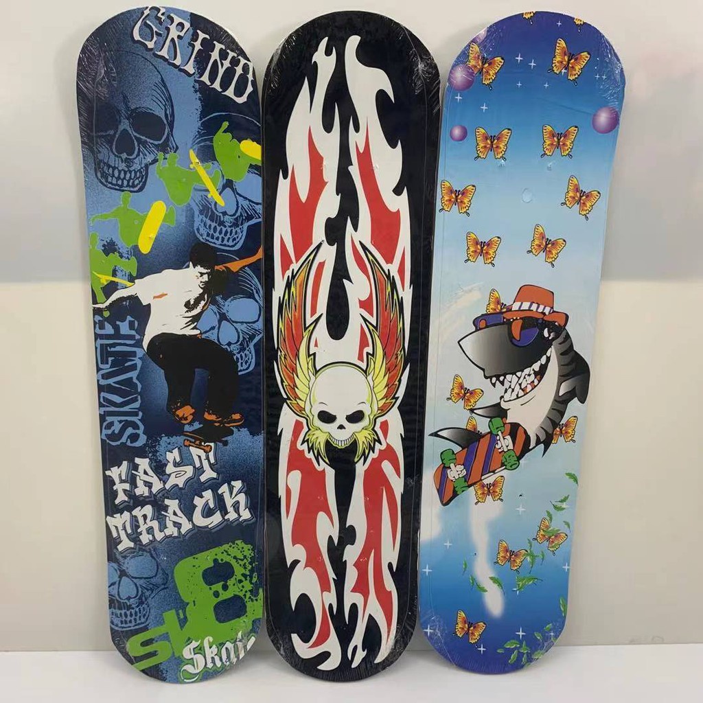 Skateboard Adult Penny Board Flexible Plastic Cruiser Nickel Board 22