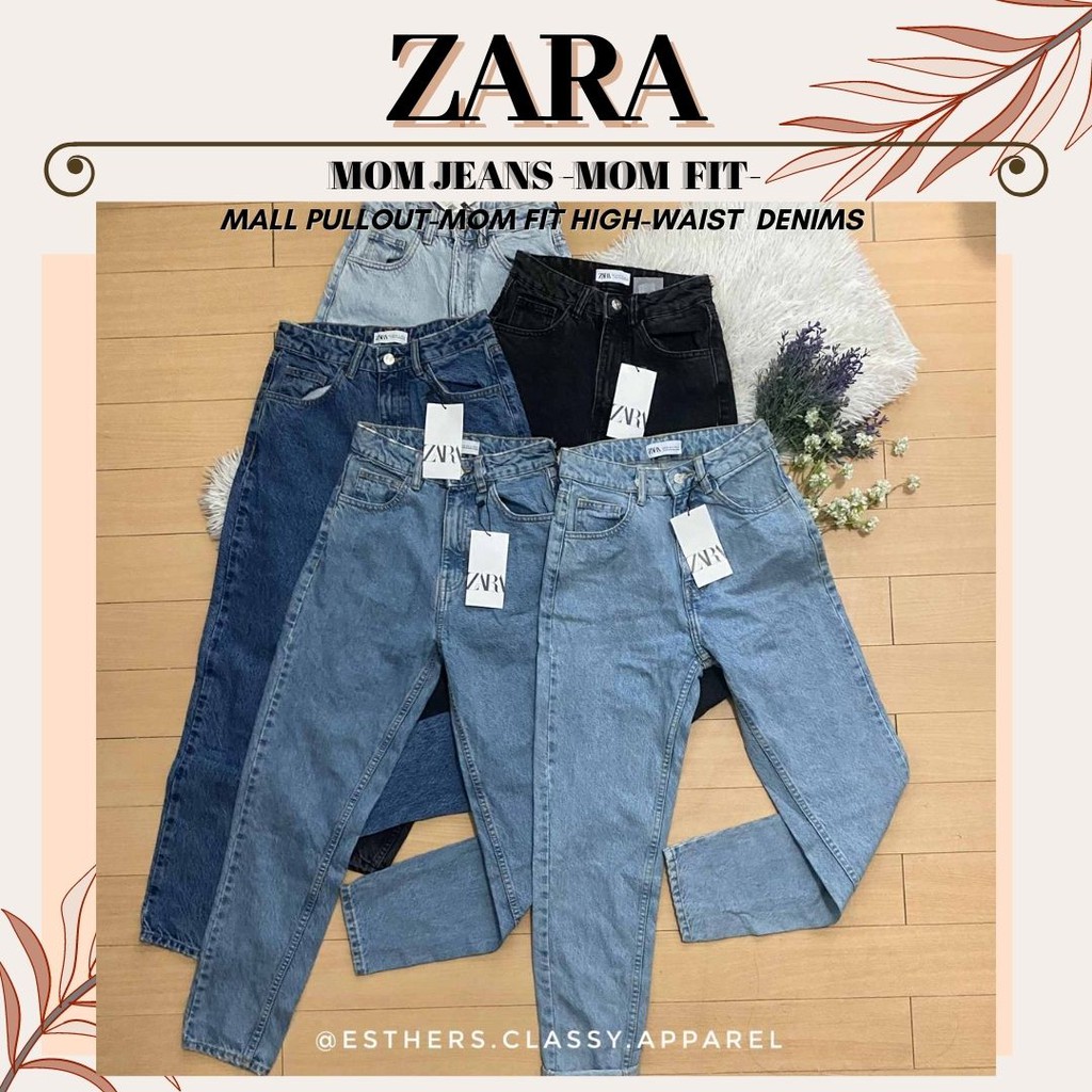 Vintage mom jeans on sale zara