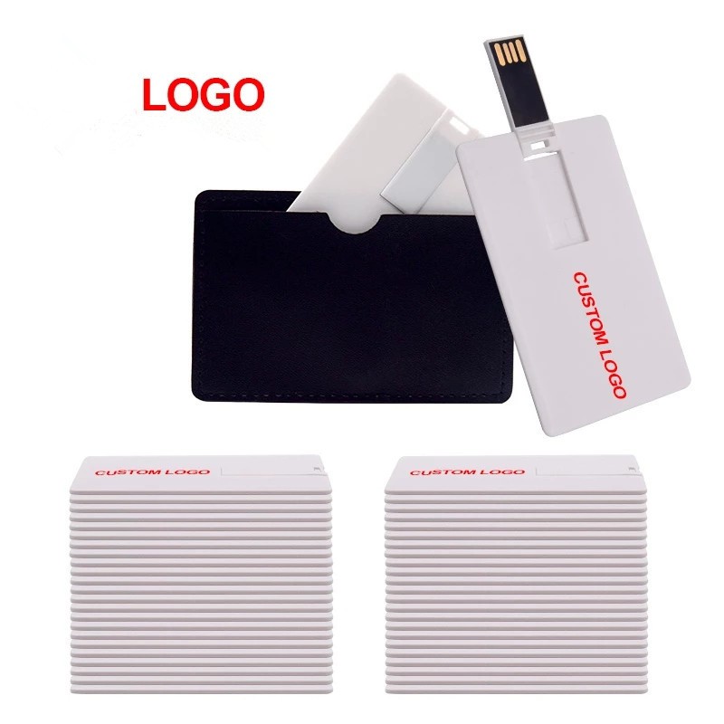 Free Custom Logo usb flash Credit Card Usb Flash Drive 4GB 8GB Pen ...