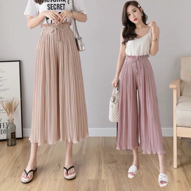 Korea high waist square pants (good quality) | Shopee Philippines