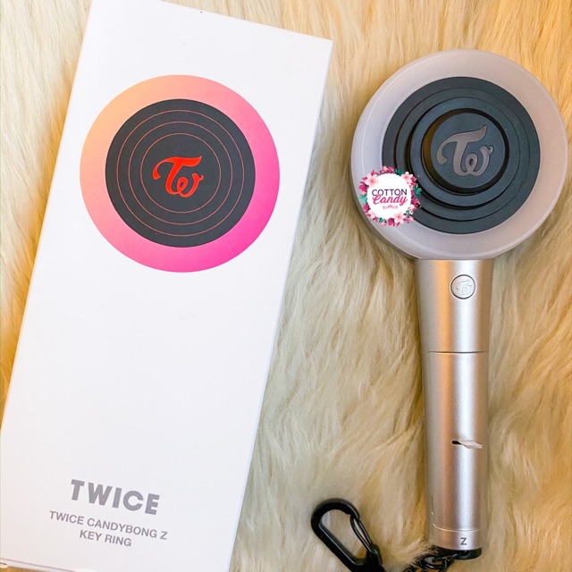 TWICE OFFICIAL LIGHTSTICK CANDYBONG Z KEYRING