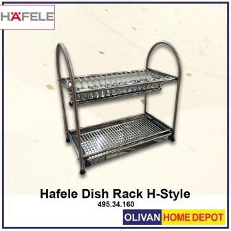 HAFELE Heavy Duty Dish Rack Organizer H-Style Stainless Steel 495.34. ...