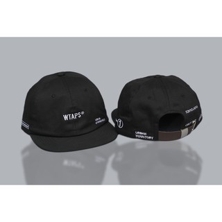 WTAPS Logo Adjustable 60cm Size Embroidered Cotton Twill Snapback