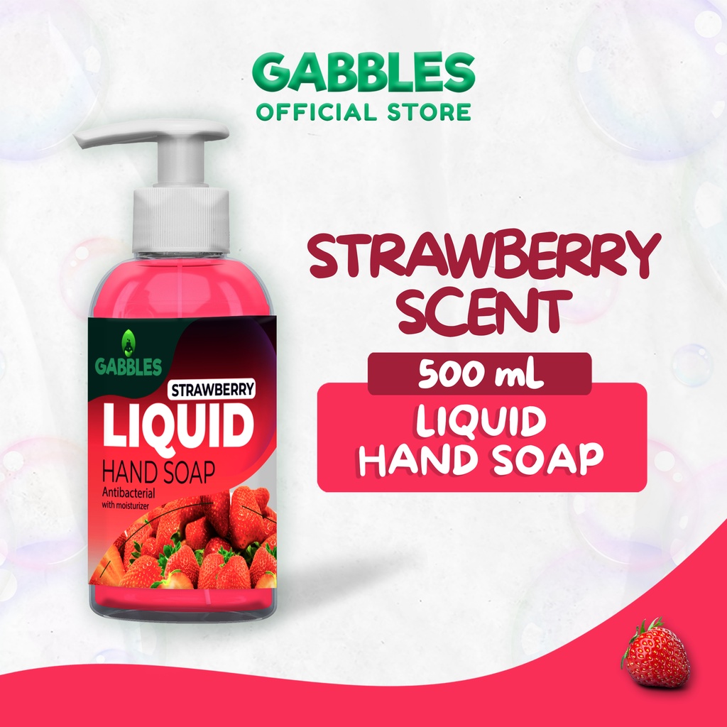 Gabbles Liquid Hand Soap 500ml Pump | Shopee Philippines