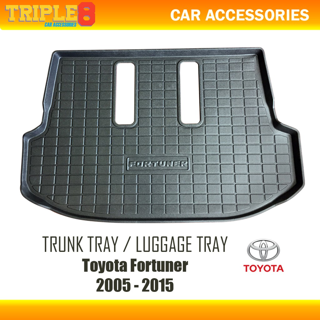 Toyota Fortuner Trunk Tray/Luggage Tray (for 2005 2015) Shopee