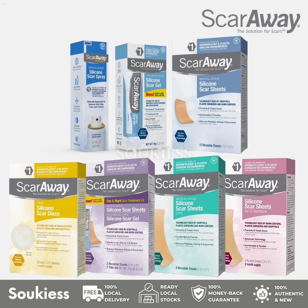Malaysia ScarAway Professional Grade Silicone Scar/Treatment/Sheets/Gel