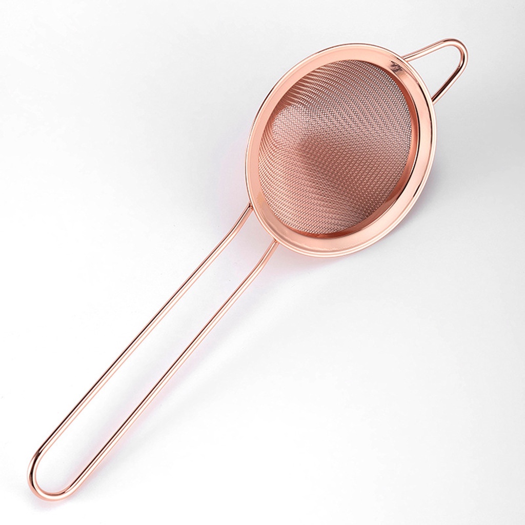 304 Stainless Steel Mesh Strainer Fine Tea Strainer with Long Handle Colanders Mesh Strainers ...
