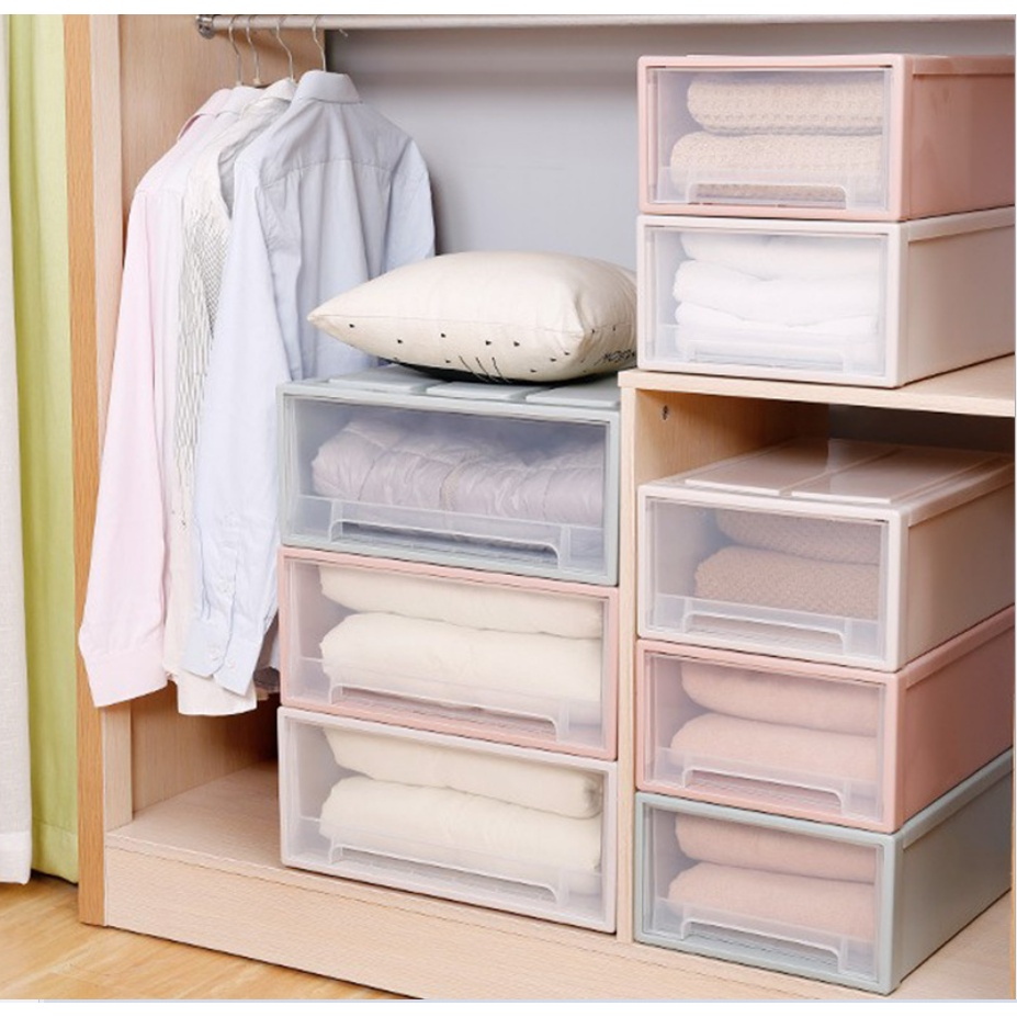 Storage and sorting drawer cabinets can stack storage boxes | Shopee ...