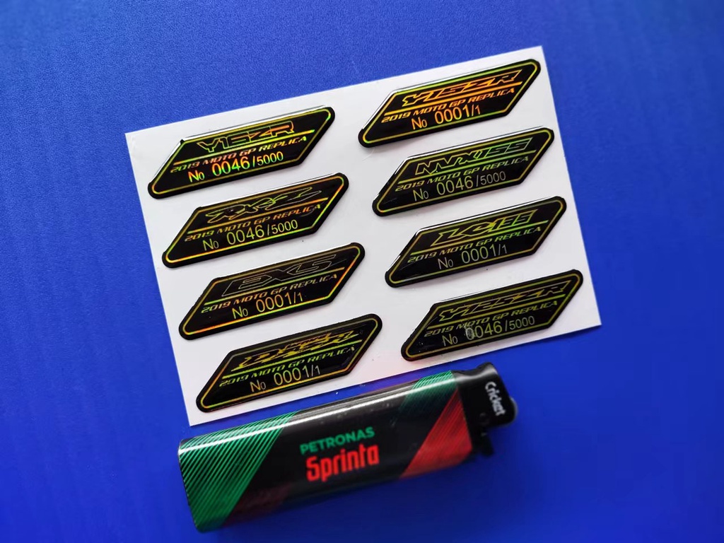 Sticker Emblem 125zr/Y15zr/Lc135/Nvx155/Rxz/Y16zr 2019 Motogp Replica ...