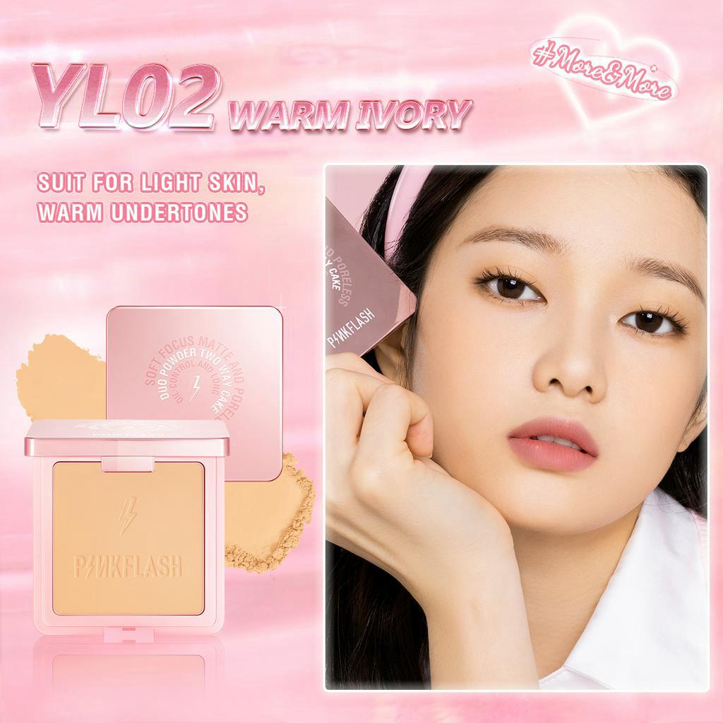 PINKFLASH 100 Concealer Powder Waterproof Powder Oil Control Matte