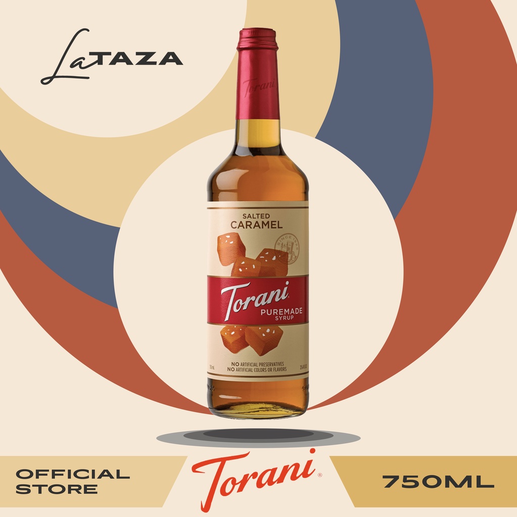 Torani Puremade Salted Caramel Syrup 750ml Shopee Philippines 2641