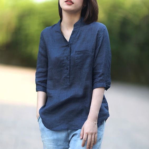 blouse for women Women Short Sleeve Shirts Womens Blouse Korean Style ...