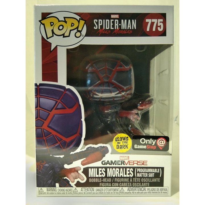 Funko Pop! Spider Man: Miles Morales {Programmable Matter Suit} 775 ...