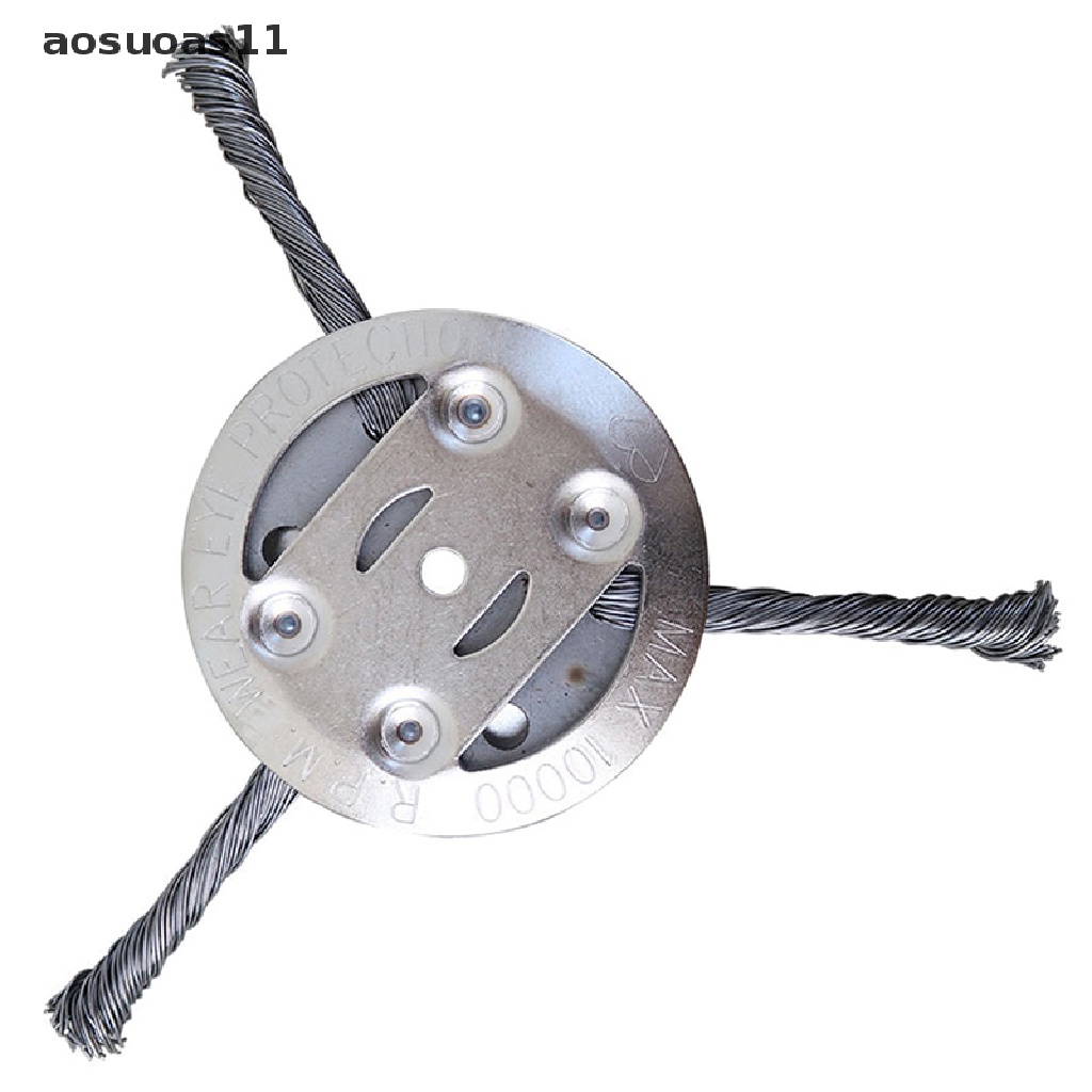 (hot*) 1Pc 6 Inch Steel Grass Trimmer Head 3 Or 6Cutter Brush Cutter