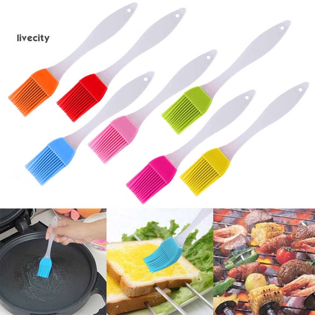 1 Pc Silicone Brush High Temperature Barbecue Brush Baking Brush Cake ...