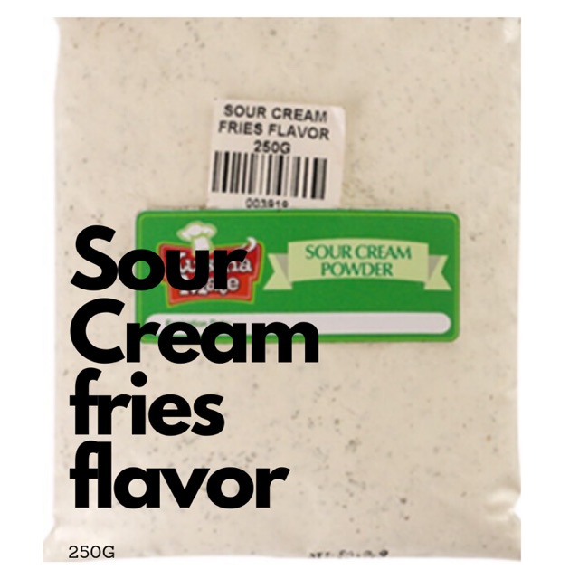 Sour Cream Flavor Powder 250g | Shopee Philippines