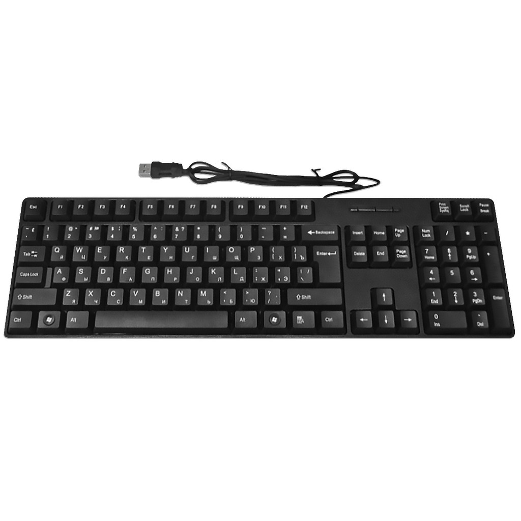 Black Antelope Computer PC Long Keyboard | Shopee Philippines