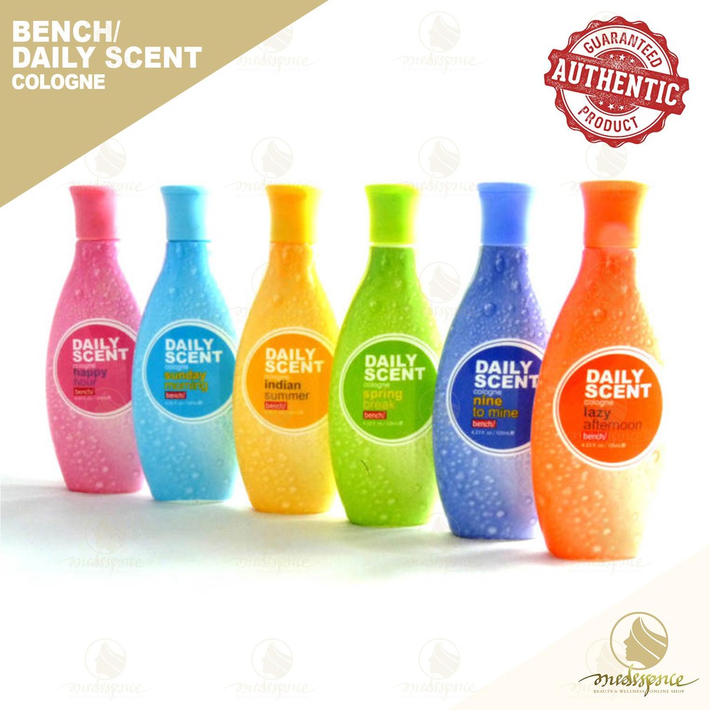Bench Daily Scent Cologne 25ML/50ML/75ML/125ML All Variants Shopee