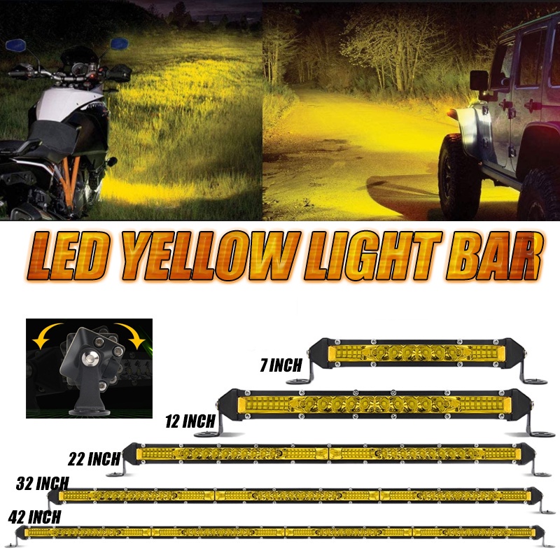 SKYWORLD Ronde Werklamp Met Magnetische Base, 4 Inch 42W Draagbare LED Lamp 12v 24v, Schijnwerper Offroad Rijden Licht Bar Mistlamp Voor 4x4 Auto Vrachtwagen Tractor ATV Boot