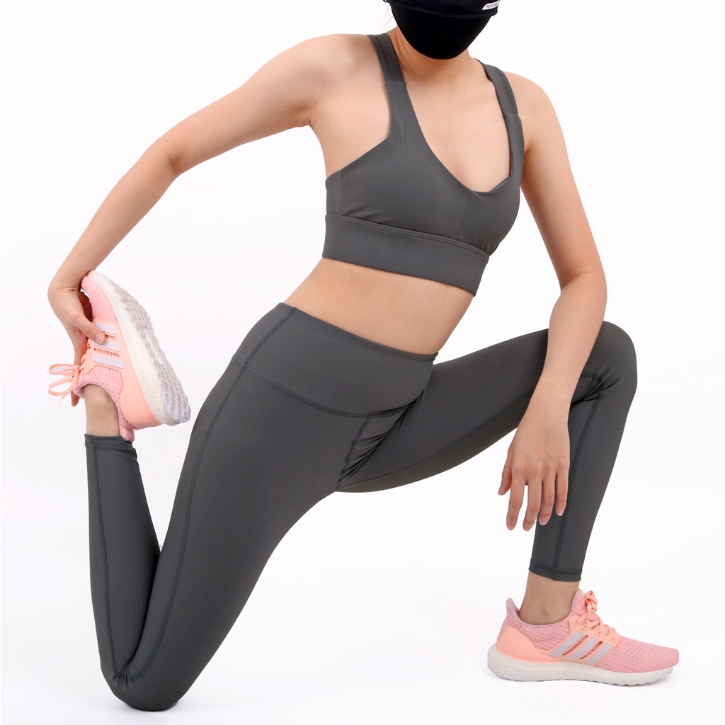DERLA - PREMIUM KIMI SPORTS SET (SPORTS BRA+LEGGING PANTS) yoga gym ...