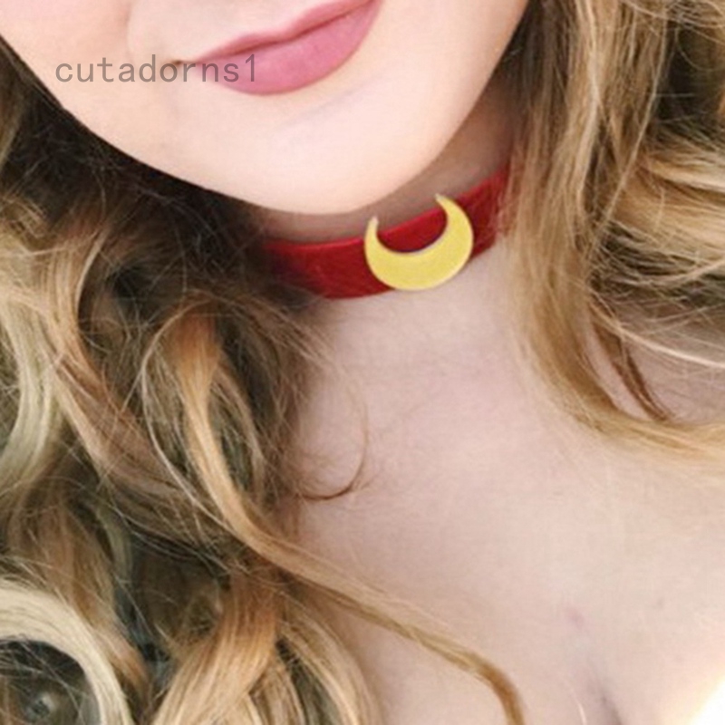Anime Sailor Moon Tsukino Usagi Choker Necklace Women Cosplay Choker Fans Gift Shopee Philippines