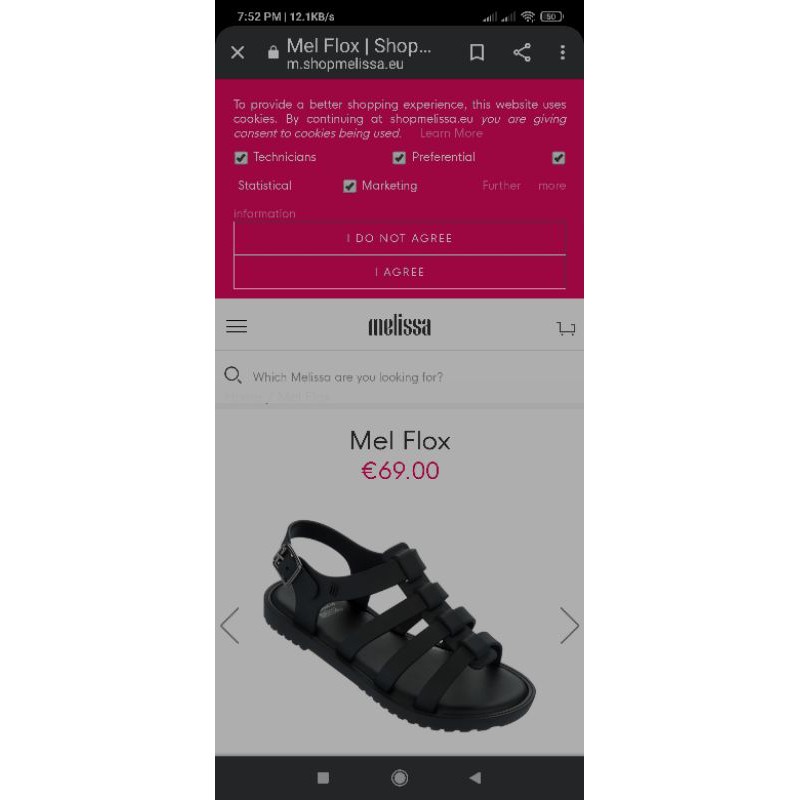 Mini Melissa Kids American Size To Philippine Size Shoes MELISSA