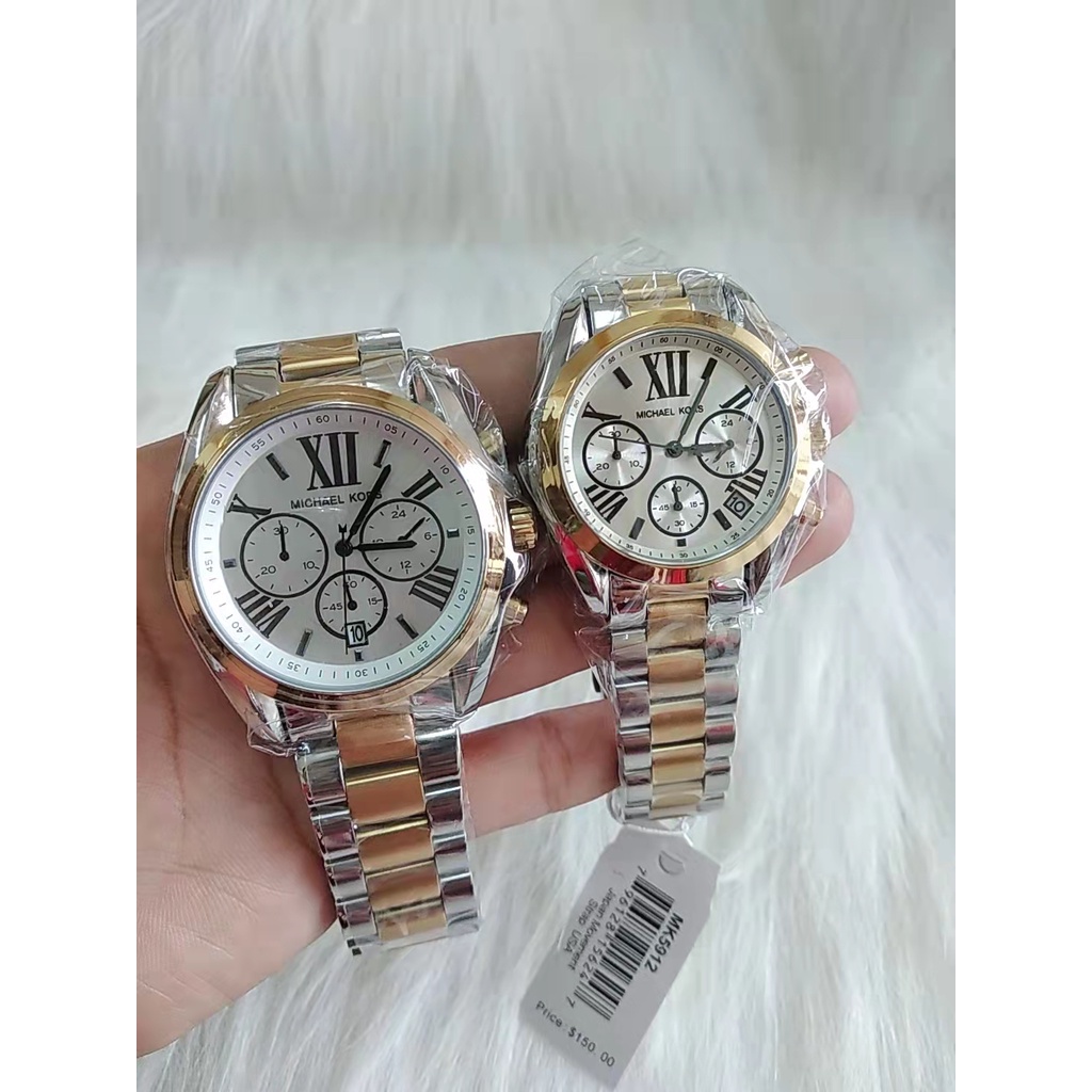 MK Watch Pawnable Bradshaw two tone mk5974 each