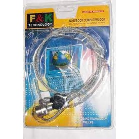 Notebook Laptop Computer Lock Security Cable Chain Key Notebook Anti ...