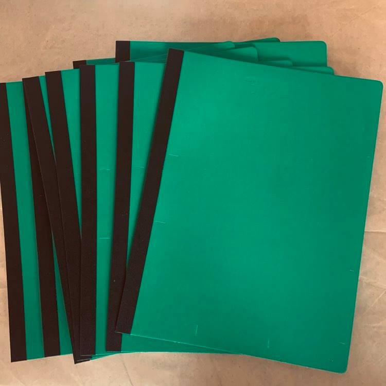 P/X Pressboard Expanding Folder GREEN Short (9.3 x 12.3 inches