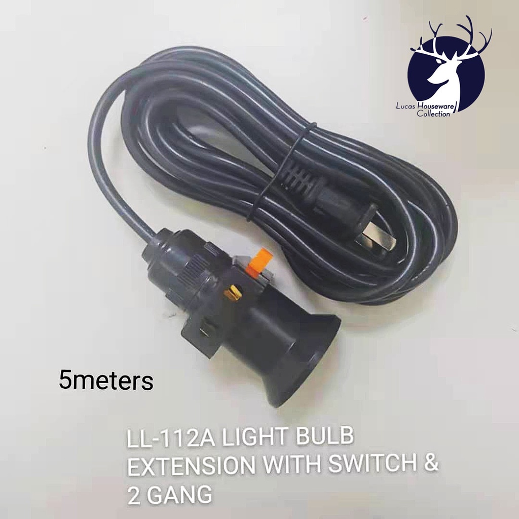 ELECTRIC POWER SOCKET & EXTENSION CORD 5M POWER OUTLET CORD EXTENSION