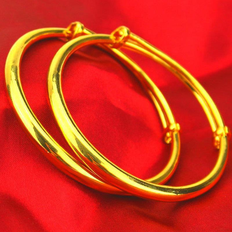 Authentic 18k Saudi Gold Luxury Gold Bracelet with authentic Vietnamese