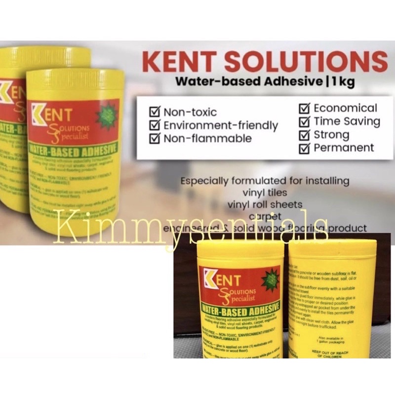 vinyl tiles cod Kent Floors Vinyl Tile Adhesive, new improved formula
