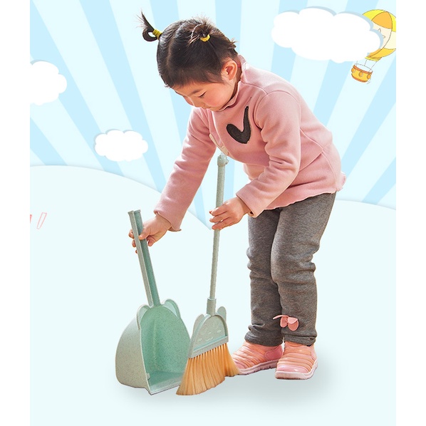 Children's broom cheap and dustpan set