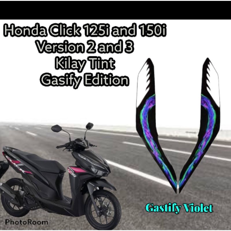 Honda Click Version 2,3 and 4 GASIFY Kilay Tint / Honda Click 150i ...