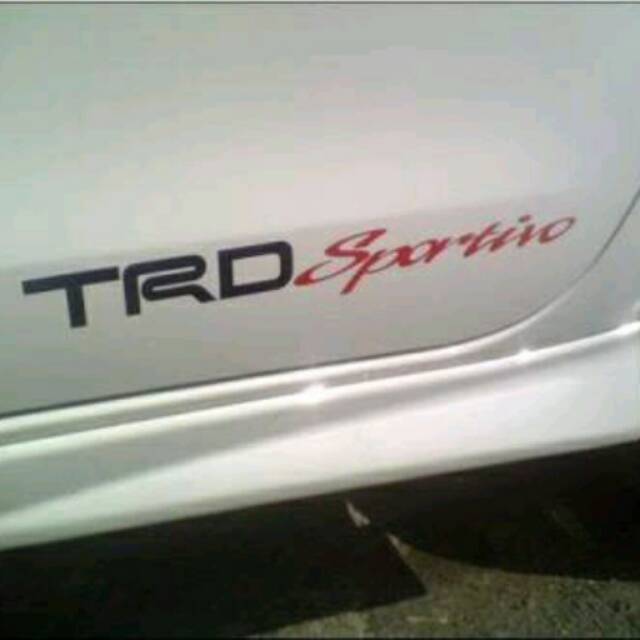 Trd sportivo Sticker/Car Sticker | Shopee Philippines